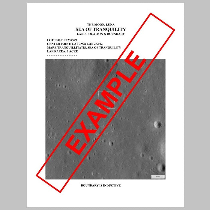 Moon Land Package 10x Acres