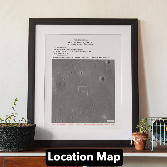 Space Gift: Buy Land on the Moon