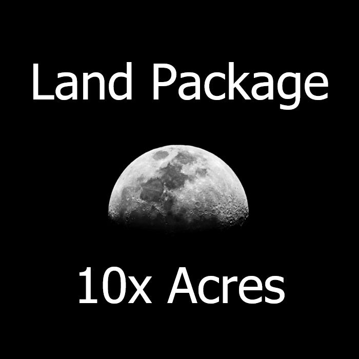 Moon Land Package 10x Acres