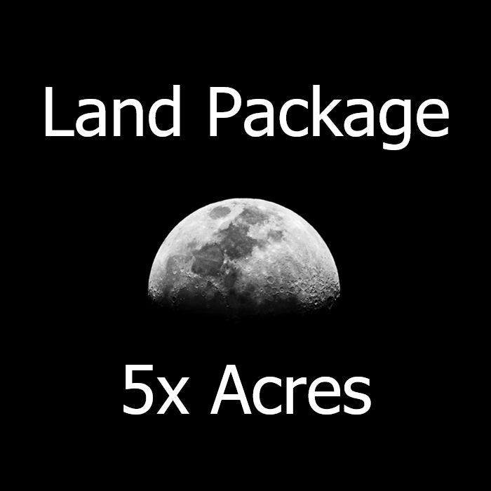 Moon Land Package 5x Acres