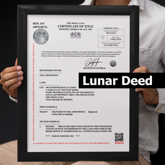 Buy Land on the Moon